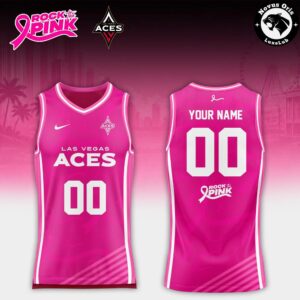 WNBA x Rock the Pink Night 2026 Custom Basketball Jersey 6