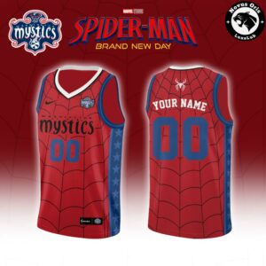 WNBA x Spider Man Brand New Day 2026 Basketball Jersey 10