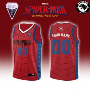 WNBA x Spider Man Brand New Day 2026 Basketball Jersey 2