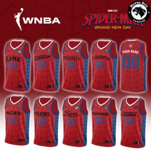 WNBA x Spider-Man Brand New Day 2026 Basketball Jersey