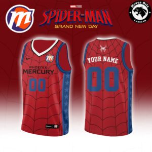WNBA x Spider Man Brand New Day 2026 Basketball Jersey 5