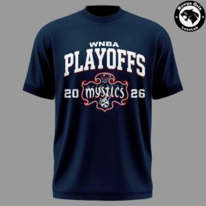 Washington Mystics WNBA 2026 Playoffs Clinched Graphic T Shirt 2