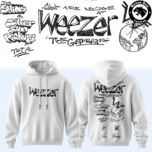 Weezer The Gathering World Wide Tour 2026 Hoodie