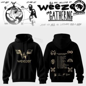 Weezer The Gathering World Wide Tour 2026 Hoodie 4