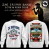 Zac Brown Band x Boston Red Sox Love and Fear Tour 2026 Sweatshirt