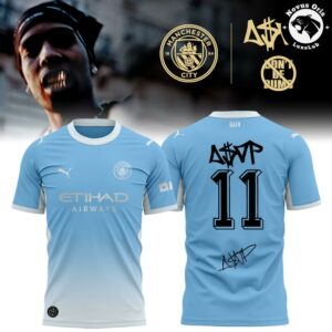 ASAP Rocky x Manchester City Limited Edition Signature T Shirt 2