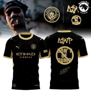 ASAP Rocky x Manchester City Limited Edition Signature T Shirt 3