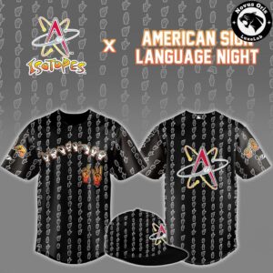 Albuquerque Isotopes American Sign Language Night 2026 Baseball Jersey