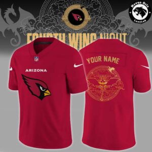 Arizona Cardinals Fourth Wing Night 2026 Custom Football Jersey 3