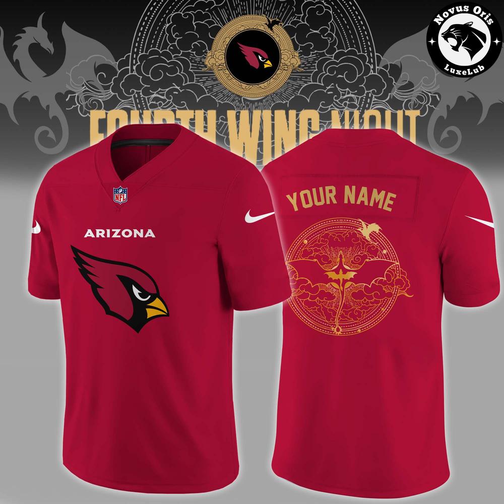 Arizona Cardinals Fourth Wing Night 2026 Custom Football Jersey