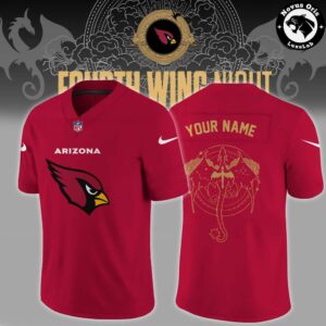 Arizona Cardinals Fourth Wing Night 2026 Custom Football Jersey 4