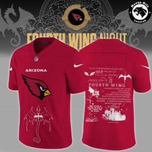 Arizona Cardinals Fourth Wing Night 2026 Custom Football Jersey 6