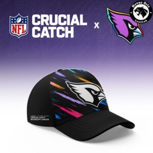 Arizona Cardinals NFL Crucial Catch 2026 Intercept Cancer Hoodie 3