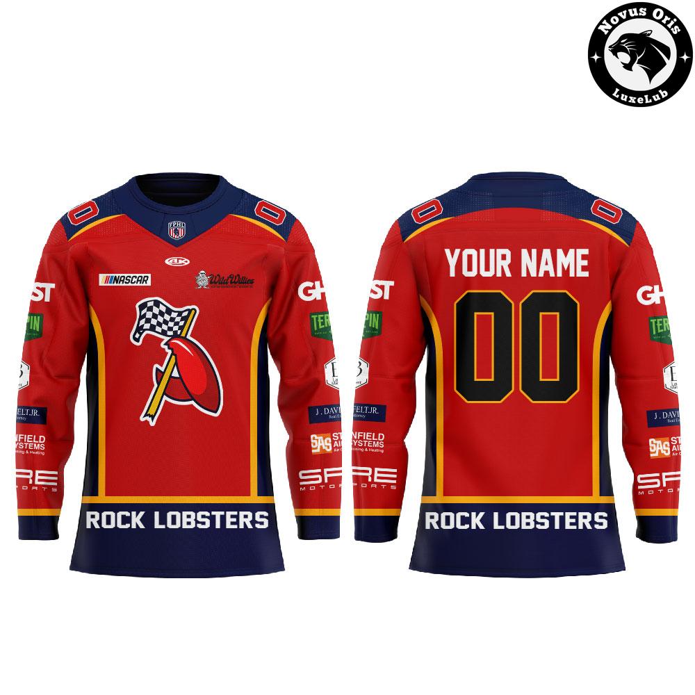 Athens Rock Lobsters x NASCAR Limited Edition Hockey Jersey Athens Rock Lobsters x NASCAR Limited Edition Hockey Jersey