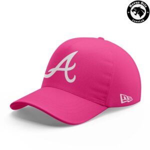 Atlanta Braves Custom Pink Barbie Gameday Graphic T Shirt 4