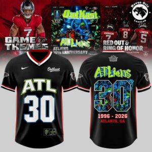 Atlanta Falcons x OutKast ATLiens 30th Anniversary 2026 Football Jersey 4