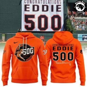 Baltimore Orioles Eddie Murray 500 Home Run Anniversary Hoodie 3
