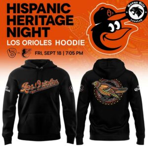 Baltimore Orioles Hispanic Heritage Night Los Orioles 2026 Hoodie