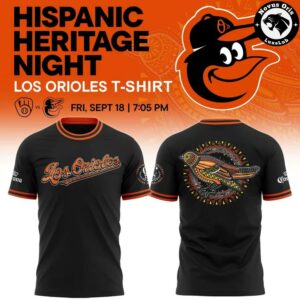 Baltimore Orioles Hispanic Heritage Night Los Orioles 2026 T-Shirt