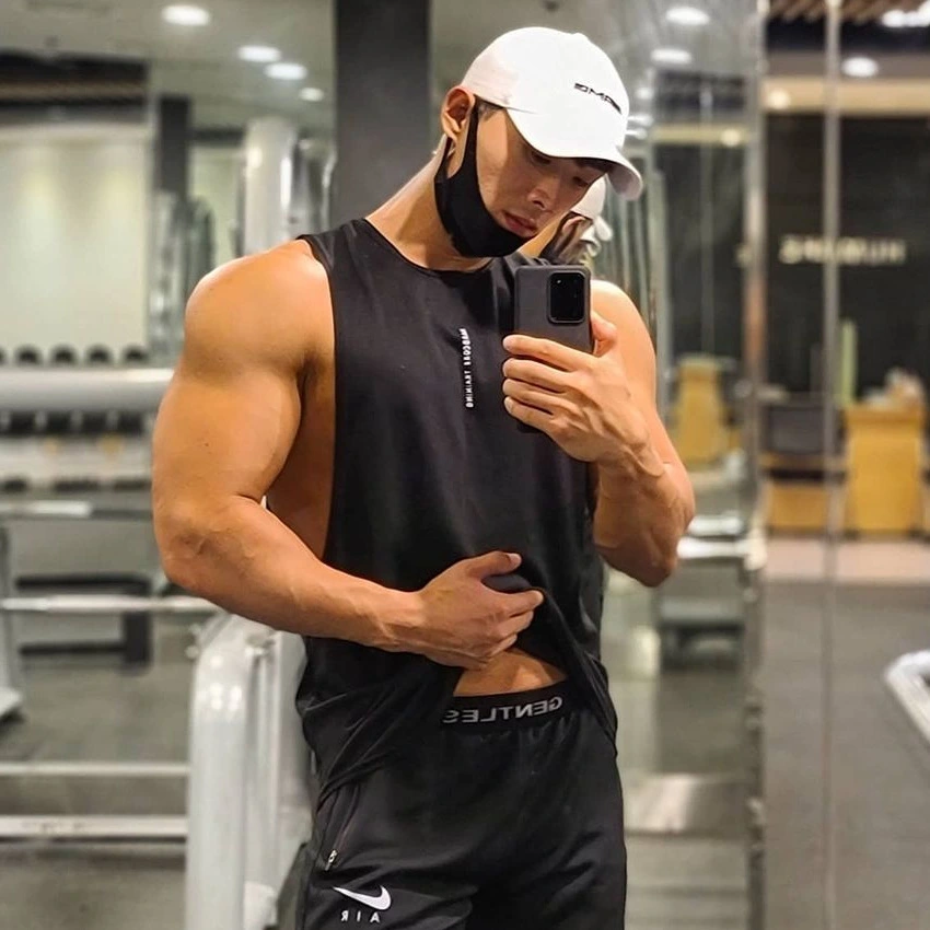 Baseball Cap + Tank Top + Athletic Pants