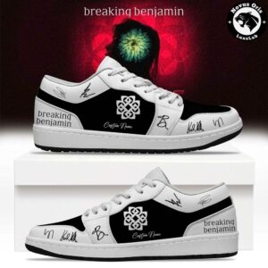 Breaking Benjamin Until The End Limited Signed Custom Air Force 1 4