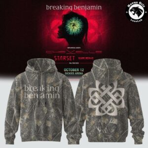 Breaking Benjamin Until The End Limited Signed Pullover Hoodie 3