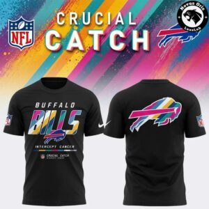 Buffalo Bills 2026 Crucial Catch Intercept Cancer Graphic T Shirt