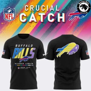 Buffalo Bills 2026 Crucial Catch Intercept Cancer Graphic T Shirt 2