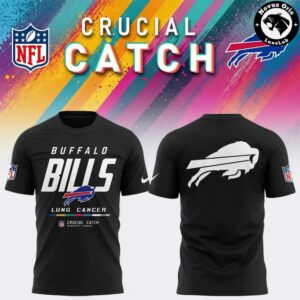 Buffalo Bills 2026 Crucial Catch Intercept Cancer Graphic T Shirt 6