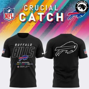 Buffalo Bills 2026 Crucial Catch Intercept Cancer Graphic T Shirt 8