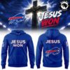 Buffalo Bills 2026 Jesus Won Limited Edition Pullover Hoodie