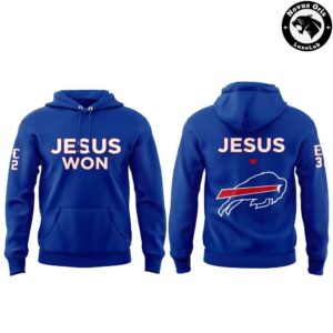 Buffalo Bills 2026 Jesus Won Limited Edition Pullover Hoodie 2