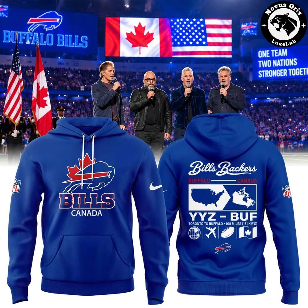 Buffalo Bills Canada Bills Backers Pullover Hoodie Buffalo Bills Canada Bills Backers Pullover Hoodie