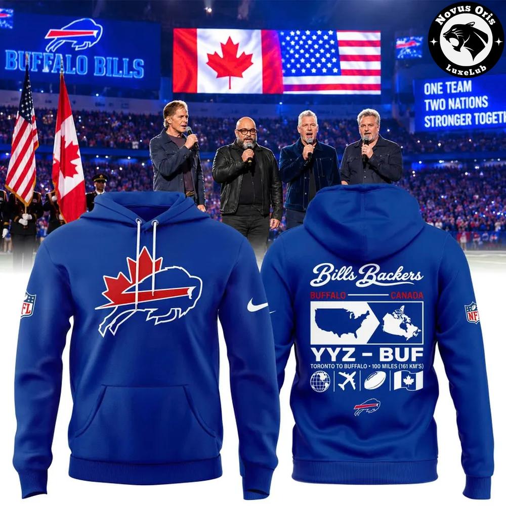 Buffalo Bills Canada Bills Backers Pullover Hoodie Buffalo Bills Canada Bills Backers Pullover Hoodie