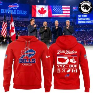 Buffalo Bills Canada Bills Backers Pullover Hoodie 3