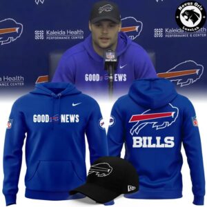 Buffalo Bills Good News Royal Blue Limited Edition Hoodie