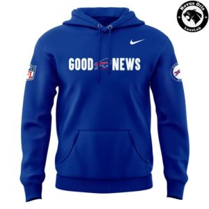 Buffalo Bills Good News Royal Blue Limited Edition Hoodie 2