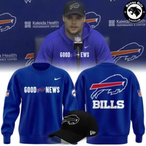 Buffalo Bills Good News Royal Blue Limited Edition Sweatshirt