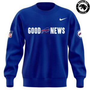 Buffalo Bills Good News Royal Blue Limited Edition Sweatshirt 2