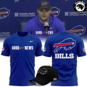 Buffalo Bills Good News Royal Blue Limited Edition T-Shirt