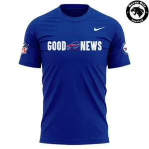 Buffalo Bills Good News Royal Blue Limited Edition T Shirt 2