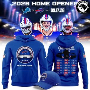 Buffalo Bills Highmark Stadium Inaugural Season 2026 Our New Home Hoodie