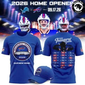 Buffalo Bills Inaugural Season 2026 New Highmark Stadium T-Shirt