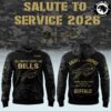 Chicago Bears Salute To Service 2026 Black Camo Pullover Hoodie