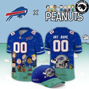 Buffalo Bills x Peanuts Snoopy 2026 Custom Limited Football Jersey