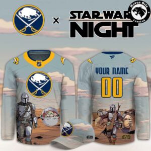 Buffalo Sabres Star Wars Night 2026 Custom Hockey Jersey