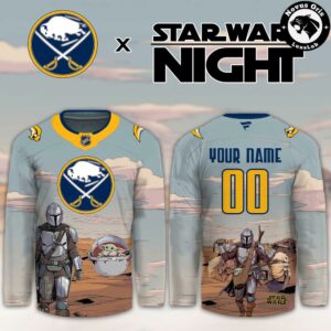Buffalo Sabres Star Wars Night 2026 Custom Hockey Jersey 2