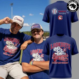 Chattanooga Lookouts Bluegrass Night Pickin and Grinnin T-Shirt