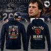 Chicago Bears Matt Suhey Number 26 Classic Fullback Hoodie