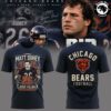 Chicago Bears Matt Suhey Number 26 Classic Fullback Hoodie